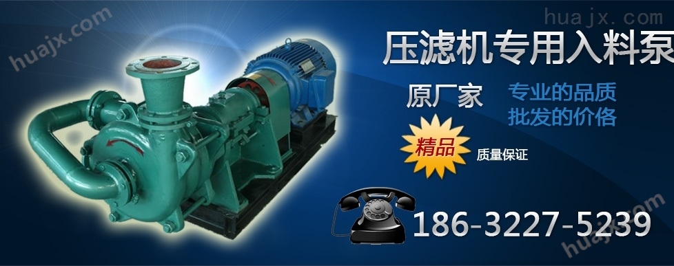 100ZJE80-90压滤机入料泵