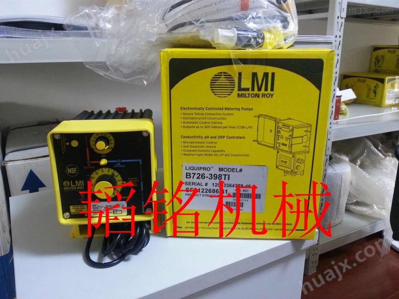 加药计量泵C726-368TI/SI美国LMI米顿罗隔膜计量泵B/C系列