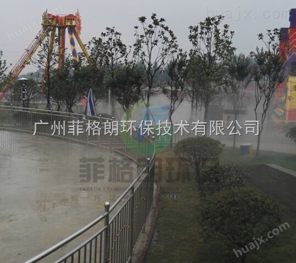 上海游乐场排队通道喷雾降温价格/专业生产旅游景区喷雾降温设备