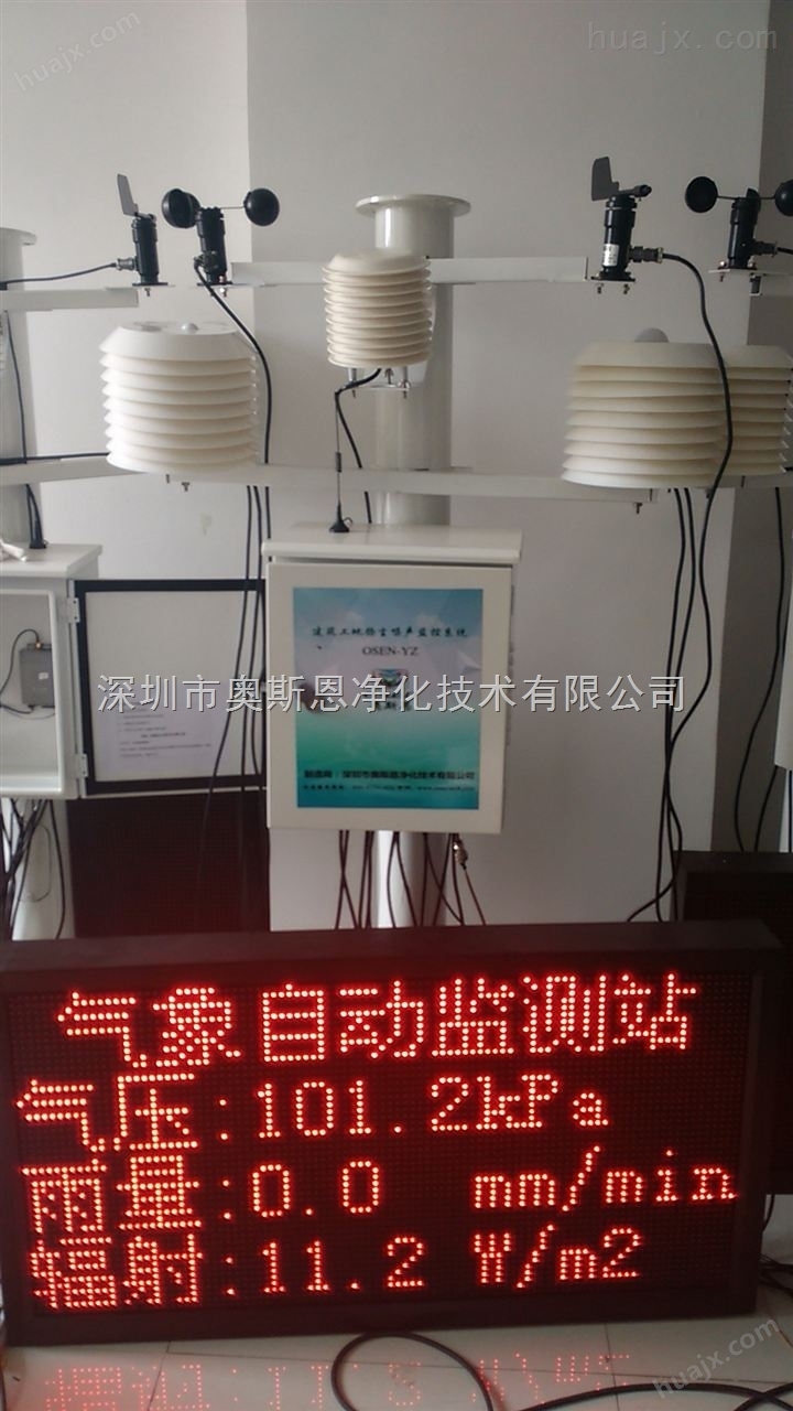 物联网多要素自动气象监测站带LED屏显示