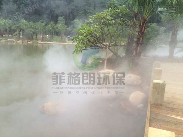 中山公园全自动环保造雾设备效果好/生态园林景观人造雾工程技术